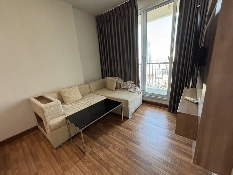 For Rent Rhythm Sathorn 21 1bed 1bath size 45sqm 23th Floor Fully Furnished closed to BTS Saphan Taksin