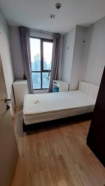For Rent Ideo Mobi Rama9 2 bed 2bath size 55 sqm 26th Floor Fully Furnished closed to MRT RAMA9