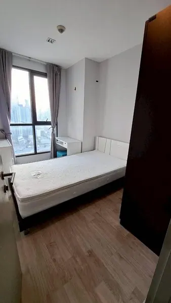 For Rent Ideo Mobi Rama9 2 bed 2bath size 55 sqm 26th Floor Fully Furnished closed to MRT RAMA9