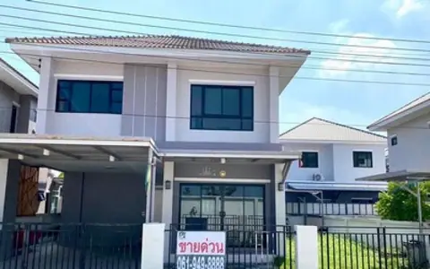 ด่วนที่สุด ขาย บ้านเดี่ยว 2ชั้น หมู่บ้าน เดอะเกรทไลฟ์ บางบัวทอง ซอยวัดลาดปลาดุก เนื้อที่ 48.9 ตารางวา 3นอน 3น้ำ ทำเลดี  ใกล้ MRT คลองบางไผ่