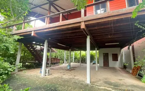 ขายบ้านเดี่ยวพร้อมที่ดินติดคลองและสวน เนื้อที่กว้างใหญ่ 1 ไร่ 170 ตร.ว. ซอยไทยร่มเกล้า ถ.กาญจนาภิเษก บางใหญ่