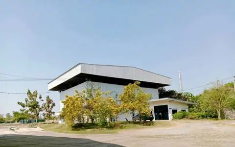 ขายโรงงานพร้อมที่ดิน แปลงยาว ฉะเชิงเทรา ที่ดิน 46 ไร่ 2 งาน พื้นที่อาคารรวมประมาณ 2,345 ตร.ม.