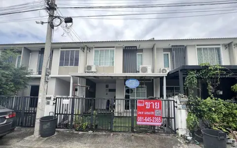 ทาวน์เฮ้า 2 ชั้น พฤกษาวิลล์ 90 รังสิต-คลองเปรมPruksa Ville 90 Rangsit-Klongprem เลขที่ 190/18  ตำบลสวนพริกไทย อำเภอเมือง จังหวัดปทุมธานี