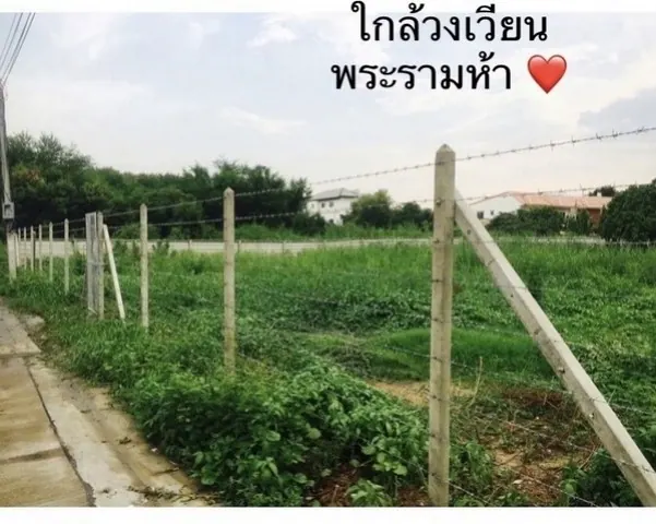 ขาย ที่ดินเปล่า แยก บางสีทอง ขนาด 317 ตารางวา ถนน.นครอินทร์ ต.บางสีทอง อ.บางกรวย