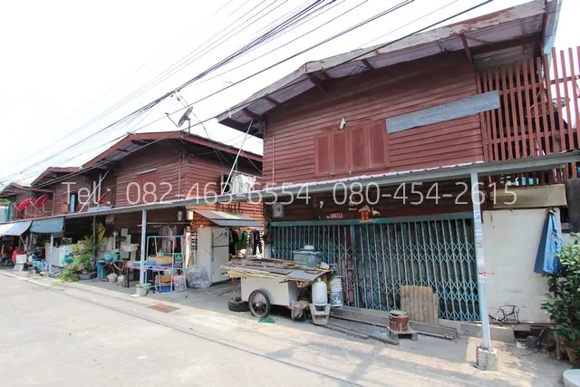 เช่า บ้าน ไม้ ตึกแถว 2 ชั้น  1,200 บาท  ประชาอุทิศ สุขสวัสดิ์ พระประแดง