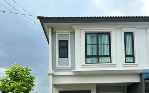 ขายทาวน์เฮาส์ บริทาเนีย สายไหม หลังริม ขนาด 26.80 ตร.ว