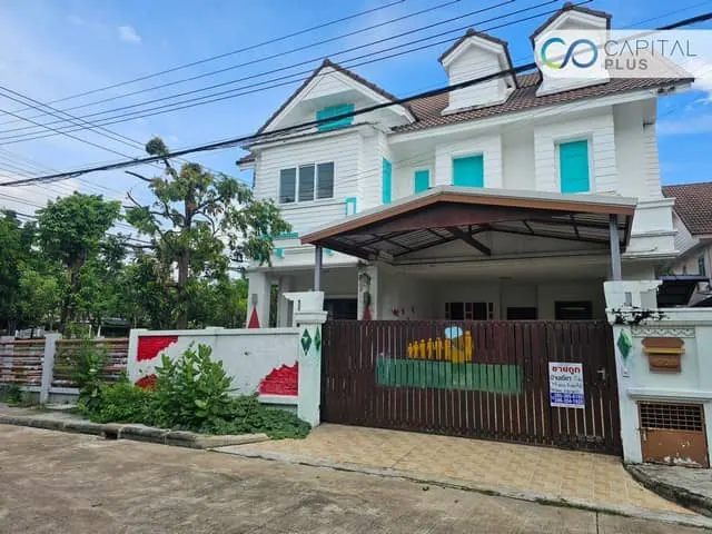 Parkway Chalet Ramkhamhaeng 190/1 ขนาด 73.7 ตารางวา บ้านเดี่ยวราคาถูก ใกล้ โลตัส สุขาภิบาล3  โทร 095-365-6195