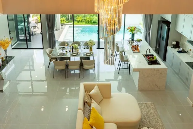ขายพูลวิลล่าหรู Thamber Pool Villa สร้างใหม่ พร้อมอยู่ พร้อมลงทุน