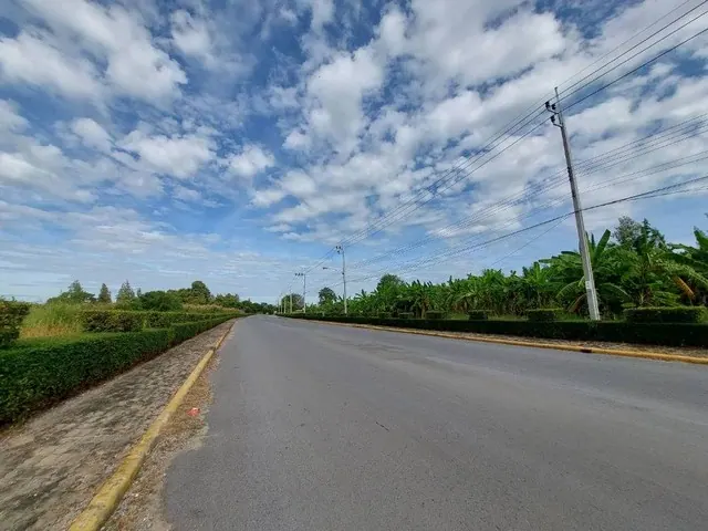 ขายที่ดิน สุวินทวงศ์96 1ไร่ 14ตรว. ที่สวย ถมแล้ว เข้าซอยเพียง 300 เมตร