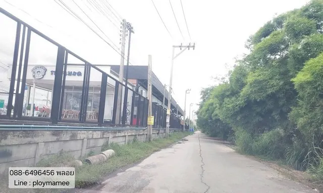 ขายที่ดินเปล่าด่วน ราคาถูกมาก 1 ไร่ ซอยลำโพ 11 บางบัวทอง อยู่ตรงข้ามอู่ลุงหนวด แบ่งแปลงแล้ว ทำเลดี ใกล้โรงเรียนสารสาสน์