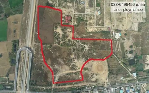 ขายที่ดินชะอำ หนองตาพด 49 ไร่ 3 งาน 83 ตร.ว. ติดถนนใหญ่และทางรถไฟ