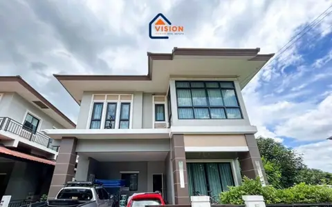 ขายบ้านเดี่ยว ลัดดาวิลล์ 4 บ้านกล้วย-ไทรน้อย นนทบุรี บ้านเดี่ยว 2 ชั้น บนที่ดิน 105 ตารางวา