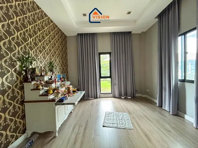 ขายบ้านเดี่ยว ลัดดาวิลล์ 4 บ้านกล้วย-ไทรน้อย นนทบุรี บ้านเดี่ยว 2 ชั้น บนที่ดิน 105 ตารางวา