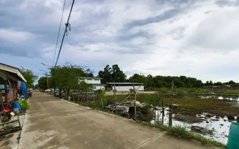 ขายที่ดินแปลงสวย 300 ตร.ว. บางปู หน้ากว้าง 42 ม. ทำเลชุมชน เหมาะสร้างบ้าน / โฮมออฟฟิศ / ลงทุนระยะยาว  ซอยเทศบาลบางปู 126 (ซอยคลองตาก๊ก)