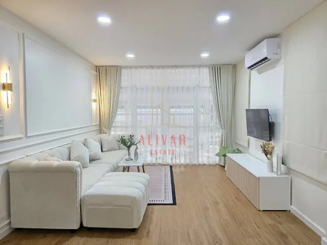RH090825 ให้เช่า บ้านเดี่ยวชั้นเดียว 4ห้องนอน เฟอร์นิเจอร์ครบ หมู่บ้านรัชดานิเวศน์ ย่านห้วยขวาง