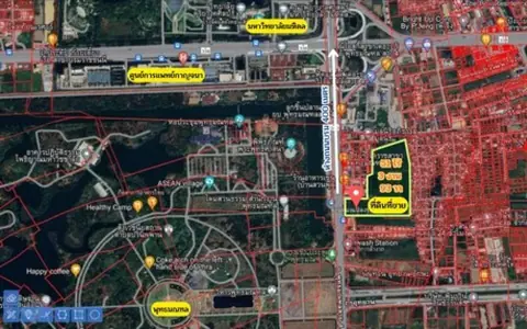 ขายที่ดินติดถนนพุทธมณฑล ศาลายา 51 ไร่ 3 งาน 93 ตร.ว. ราคารวม 883.7025 ล้านบาท