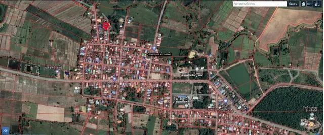 ขายที่ดินเปล่าถมแล้วบ้านดุงอุดร ใกล้วัด อยู่ในแหล่งชุมชน