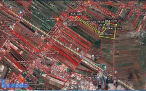 ขายที่ดินเปล่าบางปะกงฉะเชิงเทรา ติดถนนทางหลวง 200 พื้นที่สีส้มจุดรับรองการพัฒนาเมือง