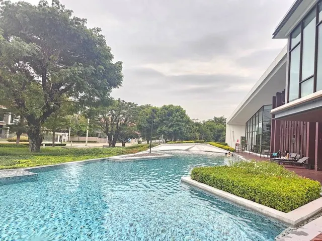 ขายบ้านเดี่ยว The Grand บางนา-วงแหวน หน้าบ้านวิวสวนร่มรื่น เป็นบ้านใหม่ไม่เคยเข้าอยู่