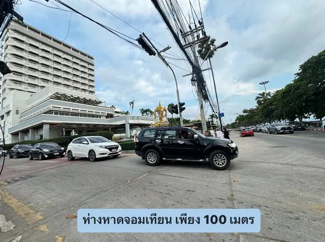 ขายกิจการ Guest House พัทยา ติดถนนวัดบุญกัญจนาราม ตกแต่งพร้อมดำเนินกิจการต่อได้เลย แอร์ ตู้เสื้อผ้า