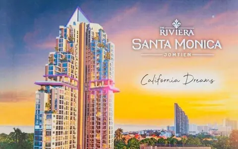ขายด่วน คอนโดขนาดThe Riviera Santa Monica – Jomtien ริมหาดจอมเทียน พัทยา