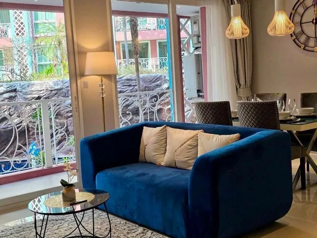 Grande Carribbean Resort – For Sale ชั้น 2 วิวสระว่ายน้ำ  2 ห้องนอน 2 ห้องน้ำ เหลือเพียง 6,000,000 บาท