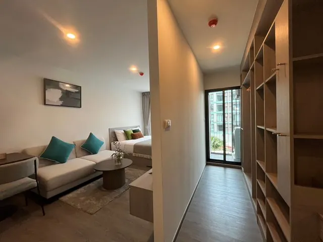 ให้เช่าคอนโดพร้อมอยู่ BRIXTON CAMPUS BANGSAEN 1 Bedroom 26 ตร.ม. 8,900 บาท