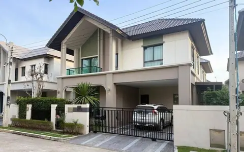 HR2808ให้เช่าบ้านเดี่ยว โครงการบางกอกบลูเลอร์วาด ศรีนครินทร์-บางนา ใกล้เมกะบางนา พร้อมอยู่