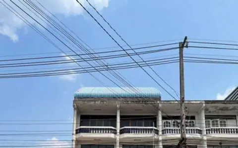ขายอาคารพาณิชย์ 4 ชั้น 2 คูหา เมืองมหาสารคาม ที่ดิน 156.15 ตร.ว.