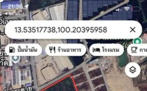ขายที่ดินใกล้ถนนพระรามสอง สมุทรสาคร 38ไร่ๆละ4.5ล้าน พื้นที่สีชมพูเหมาะทำโกดังโรงงาน