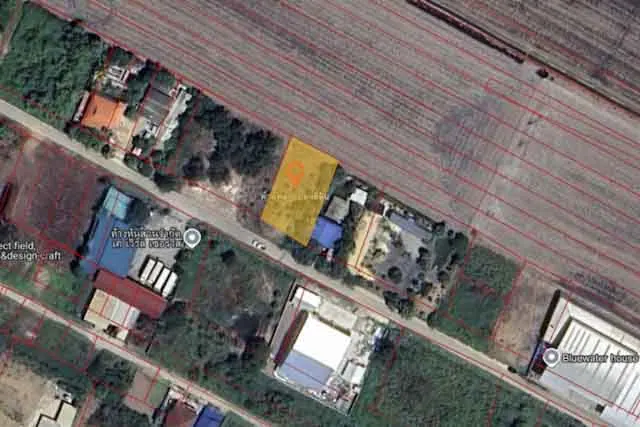 ขายด่วน! ที่ดินสีม่วง 197 ตรว. ใกล้ถนน 346 ในซอยกำนันวิรัตน์ คูขวางไทยซอย 4 คูบางหลวง ลาดหลุมแก้ว ปทุมธานี