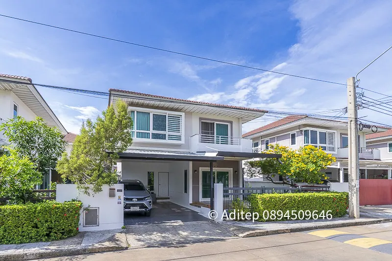 ขายบ้านเดี่ยว ศุภาลัย การ์เด้นวิลล์ กรุงเทพกรีฑาตัดใหม่-มอเตอร์เวย์ | 52 ตรว. 3 ห้องนอน 3 ห้องน้ำ พร้อมเฟอร์นิเจอร์ ต่อเติมแล้ว
