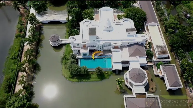 ขายคฤหาสน์ 13-2-38.5 ไร่ พื้นที่ใช้สอย 3,189 ตร.ม. ซอย ประชาอุทิศ 76 บรรยากาศเสมือนรีสอร์ทส่วนตัว ร่มรื่น และเงียบสงบ