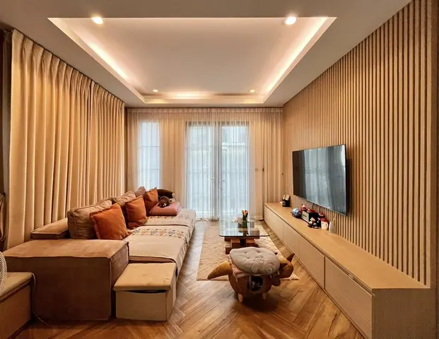 หมู่บ้านหมู่บ้านเศรษฐสิริ พระราม5 (หลังมุม) บ้านเดี่ยวโมเดิร์น 4 นอน 4 น้ำ 54.8 ตร.ว