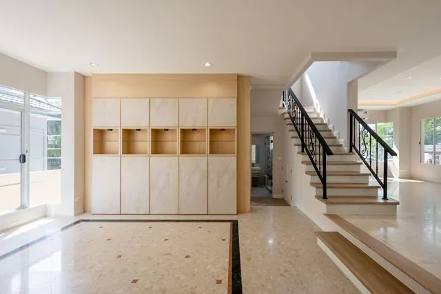 บ้านเดี่ยวรีโนเวทใหม่ โครงการบ้านนันทวัน สวนหลวง ร.9 บ้านสวยแปลงมุม พร้อมเข้าอยู่