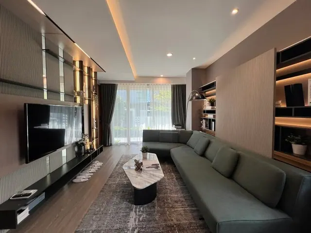 ขายบ้านหรู ตัวอย่าง พร้อมอยู่ โครงการ Nirvana Absolute Bangna ใกล้เมกาบางนา สุวรรณภูมิ