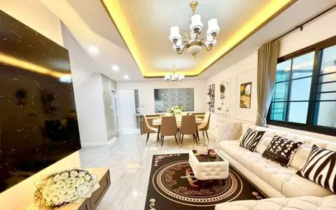 ขายบ้านพฤกษา 12 ใกล้ฟิวเจอร์ปาร์ครังสิต สถาพนางฟ้า รีโนเวทใหม่ทั้งหลัง พร้อมเฟอร์