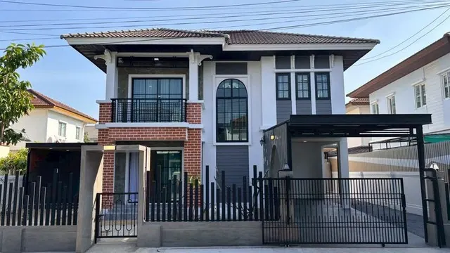 ขายบ้านเดี่ยว หมู่บ้านพฤกษาวิลเลจ 9 รีโนเวทใหม่หมดสถาพนางฟ้า
