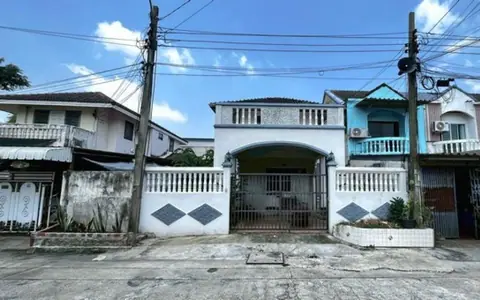 หมู่บ้านอัมรินทร์ 3 ผัง 3 บ้านเดี่ยว 2 ชั้น ซอยสายไหม 20 ถนนสายไหม กรุงเทพ -	 โครงการติดถนนใหญ่ ย่านสายไหม บ้านสภาพดี