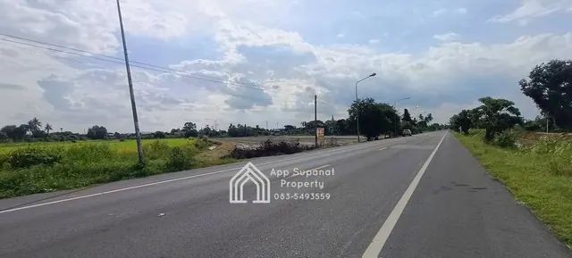 ขายที่ดิน 5 ไร่ ใกล้วัดขุนอิน ต.อินทประมูล อ.โพธิ์ทอง จ.อ่างทอง