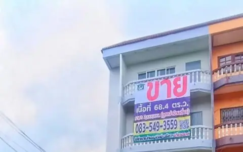ขาย/เช่าอาคารพาณิชย์ 68.4ตร.ว.ห้องหัวมุม ถนนเลี่ยงเมือง อ.เมือง จ.อ่างทอง