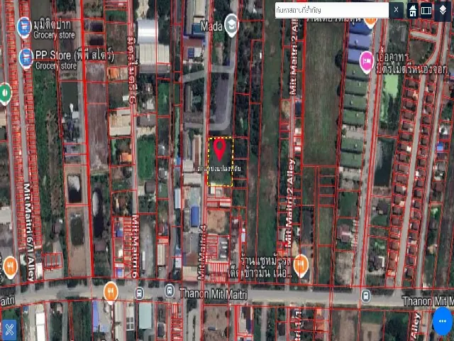 ขาย ที่ดินเปล่า เนื้อที่ 1-3-29 ไร่ หนองจอก ถ.มิตรไมตรี กรุงเทพมหานคร
