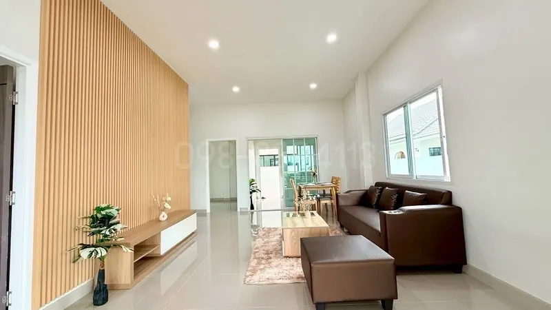 ขายบ้านเดี่ยว มือหนึ่ง ชั้นเดียว 2 หลัง มบ.ศิวลักษม์กรีนวิลล์ คลองหลวง ขนาด 39.3 และ 40 ตรว 3นอน 2น้ำ ต่อเติมครบ พร้อมเข้าอยู่