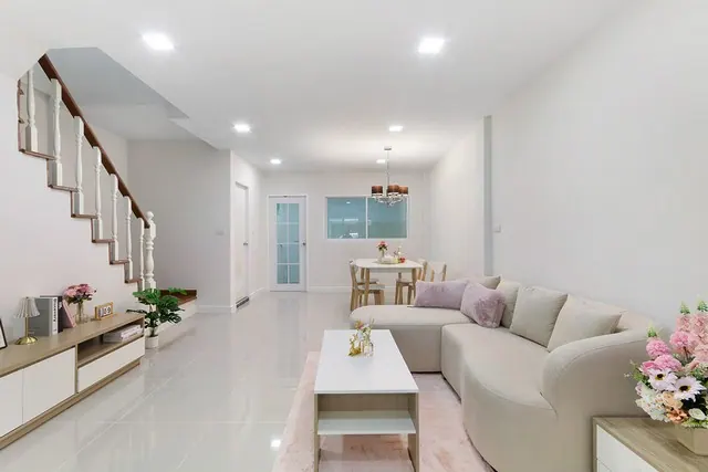 ทาวน์โฮม 2 ชั้น รีโนเวทใหม่ หมู่บ้านพิมลกาญจน์ แจ้งวัฒนะ เลียบคลองประปา-ใกล้เมืองทองธานี