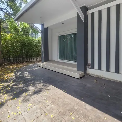 บ้านเดี่ยว 2 ชั้น แลนซีโอ คริป ปิ่นเกล้า – วงแหวนฯ แปลงมุม ต่อเติมครบ ทำเลดีเดินทางสะดวก