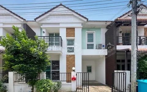 หมู่บ้านทิพย์พิมาน บ้านริมน้ำ (ถนนเลียบคลองบางไผ่) ทำเลดีใกล้รถไฟฟ้าสายสีม่วง