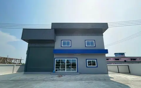 ขาย/ให้เช่าโรงงานสร้างใหม่พื้นที่ใช้สอยรวม 456 ตรม. บางปลา สมุทรปราการ
