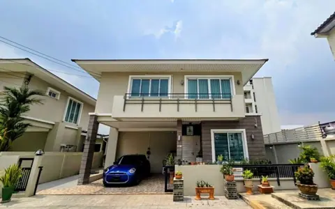 บ้านเดี่ยวสุดส่วนตัว ติดเกษตรนวมินทร์ 3 นอน 4 น้ำ ลาดปลาเค้า 53 โครงการ Cluster Haus