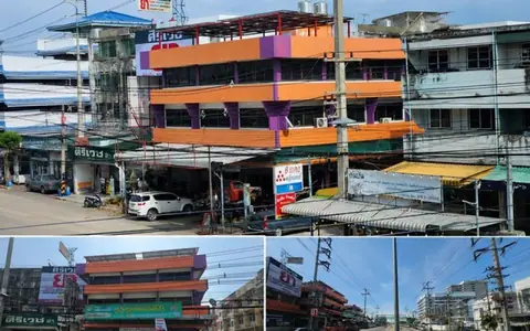 เช่า100,000/ด - ขาย 30 ล.อาคารพาณิชย์ ใจกลางตัวเมืองปทุมธานี ถ.ปทุมลาดหลุมแก้ว