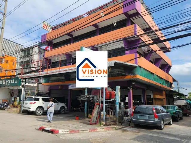 เช่า100,000/ด - ขาย 30 ล.อาคารพาณิชย์ ใจกลางตัวเมืองปทุมธานี ถ.ปทุมลาดหลุมแก้ว